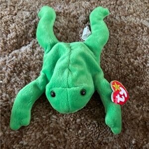 Ty Beanie Baby Legs the frog